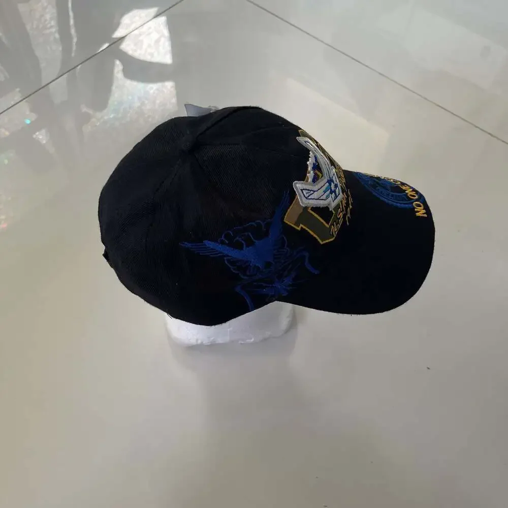 US Air Force 1947 Embroidered Baseball Cap - Black, 'No One Comes Close'